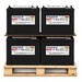 4 Baterias  6 Voltios 244 Amperios | TROJAN PACER P-105